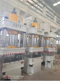 Visgeneeskunde die hydraulische pers vormt